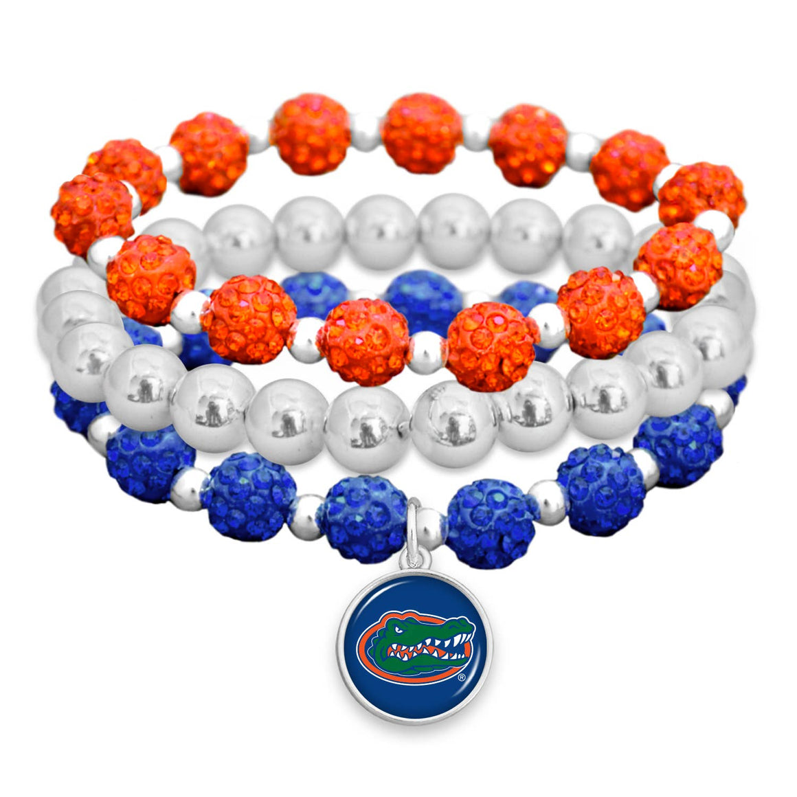Florida Gators Amanda Stack Bling Bracelet Set