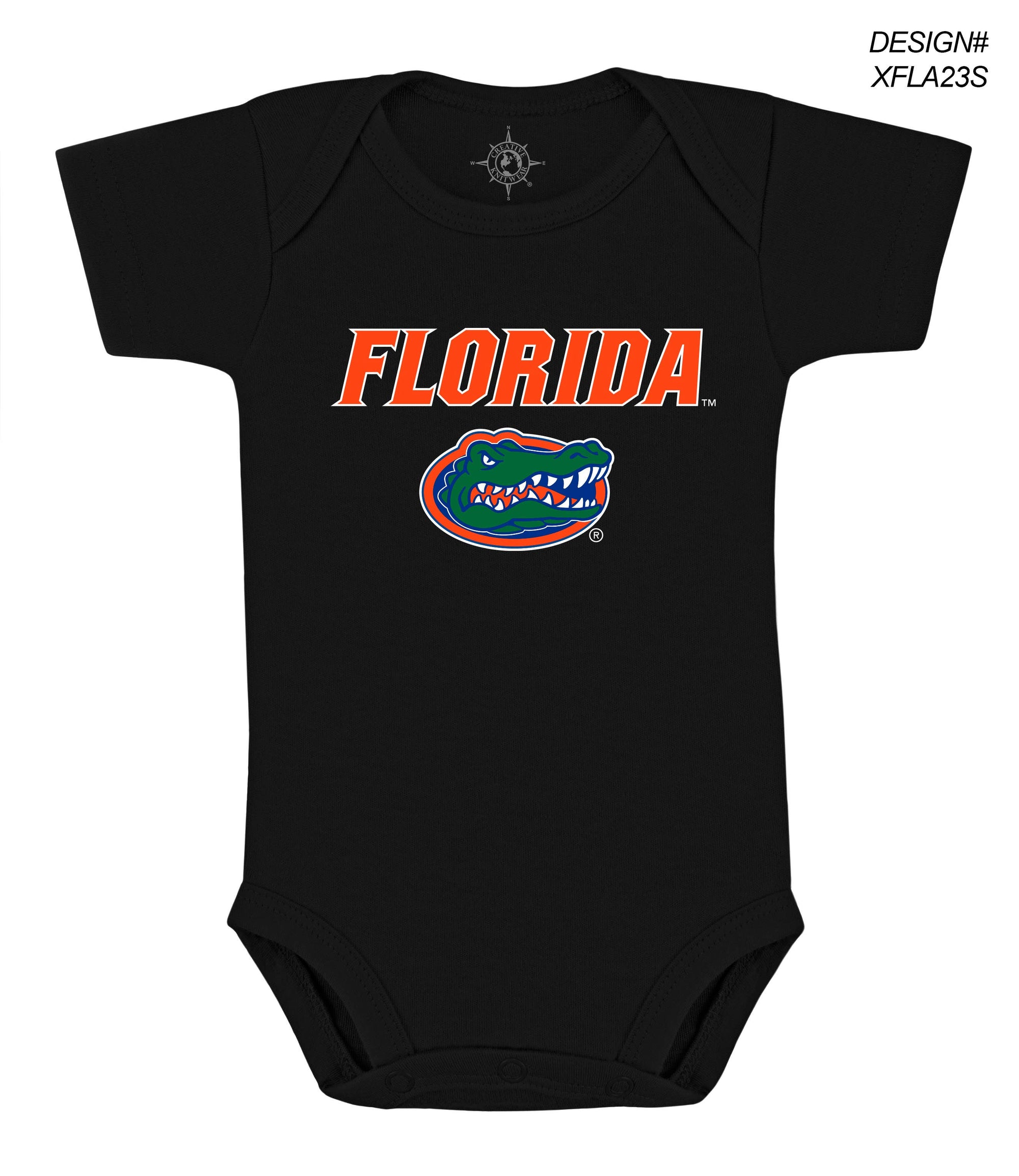 Florida Gators Infant Bodysuit: Screen-print : Royal / Welcome to the Swamp / 12 Months