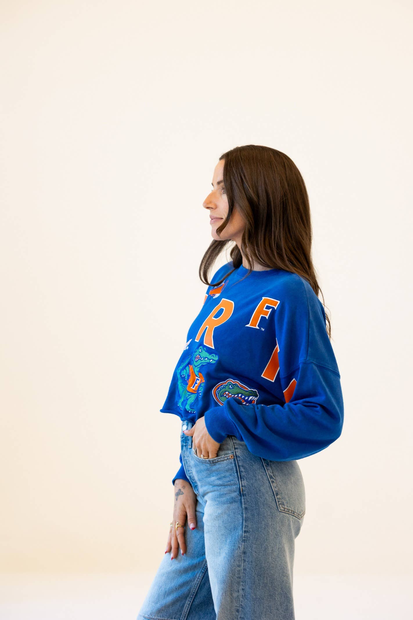 Florida Patched Up Cropped Longsleeve