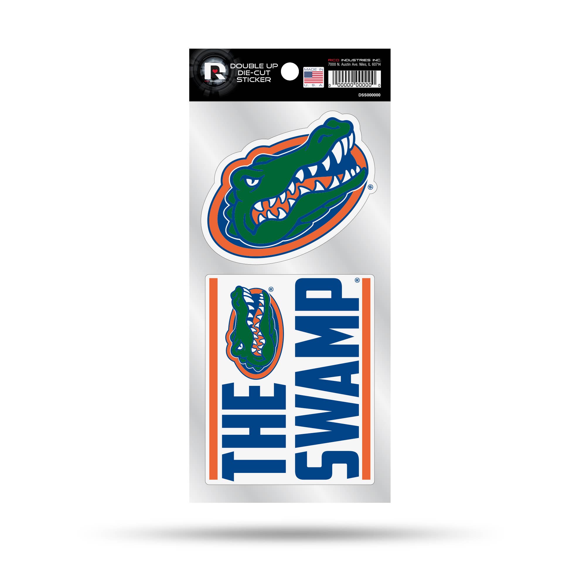 NCAA Florida Double-Up Die Cut Sticker