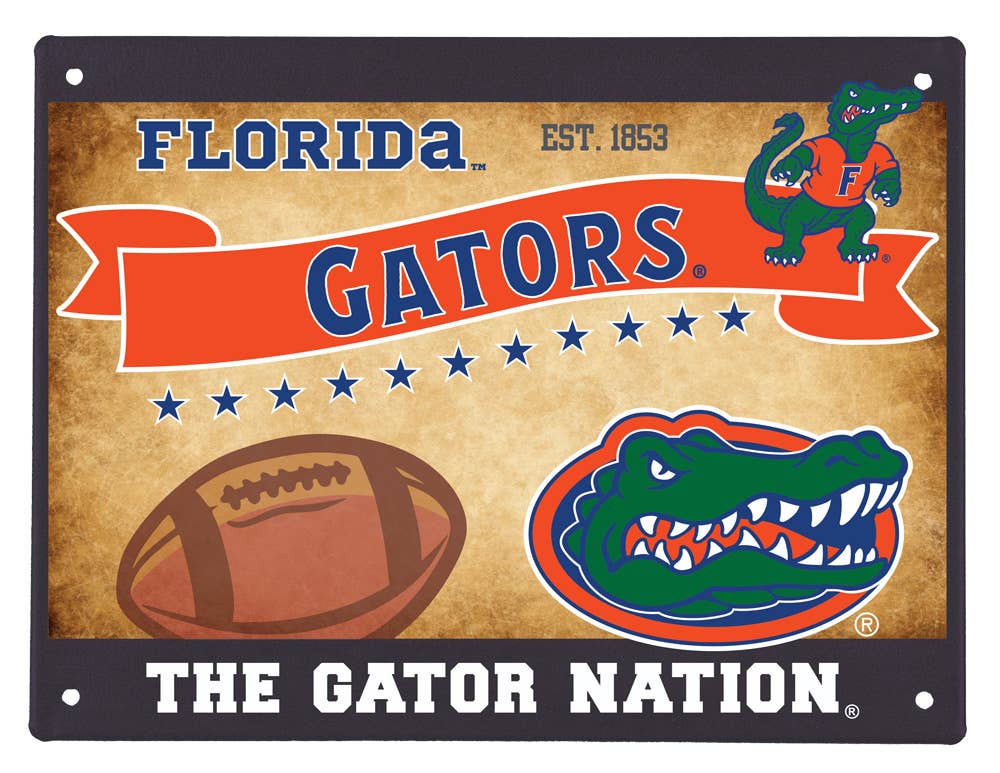 Florida Retro Metal Sign