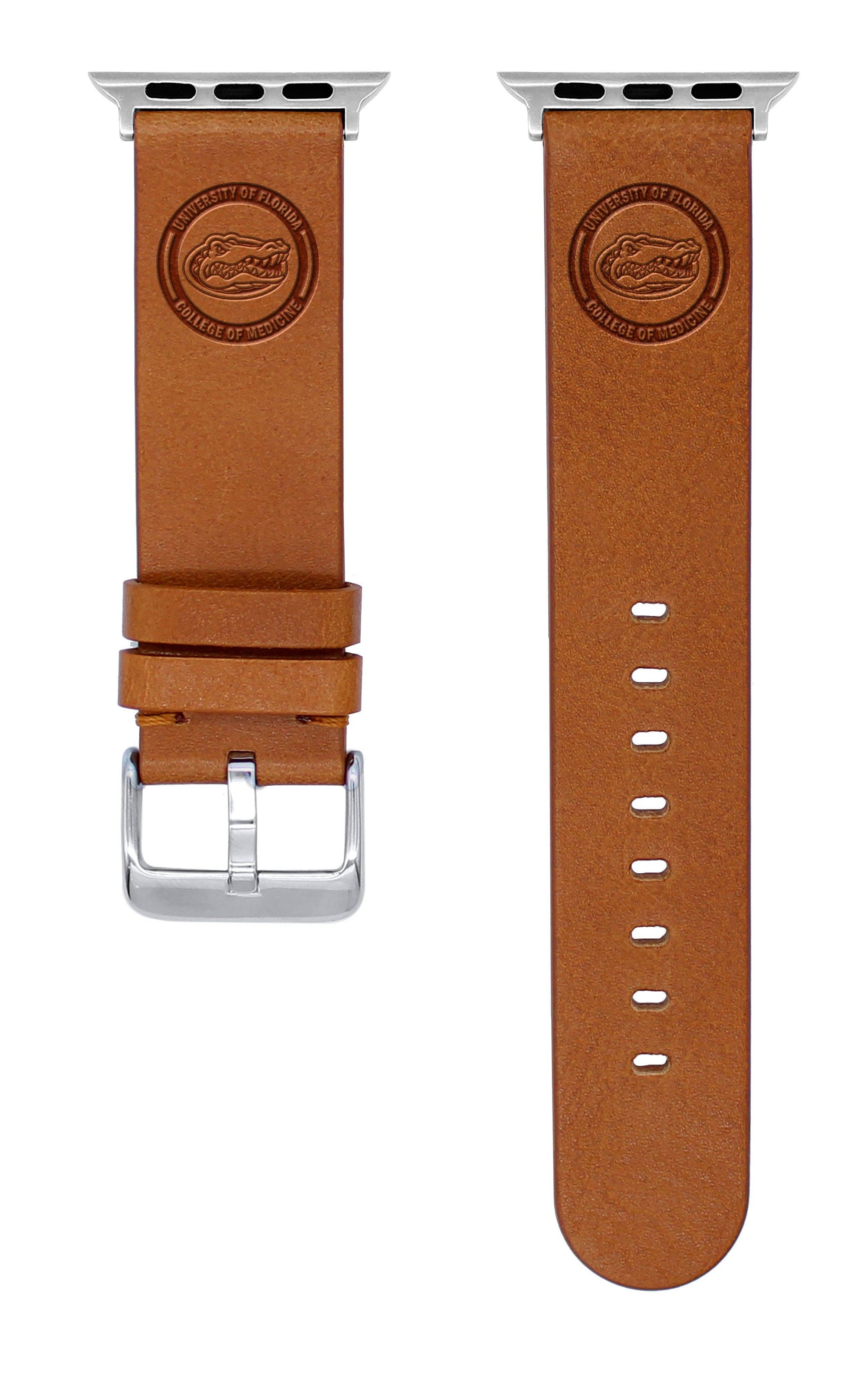 University of Florida College of Medicine Leather Apple Watch Band