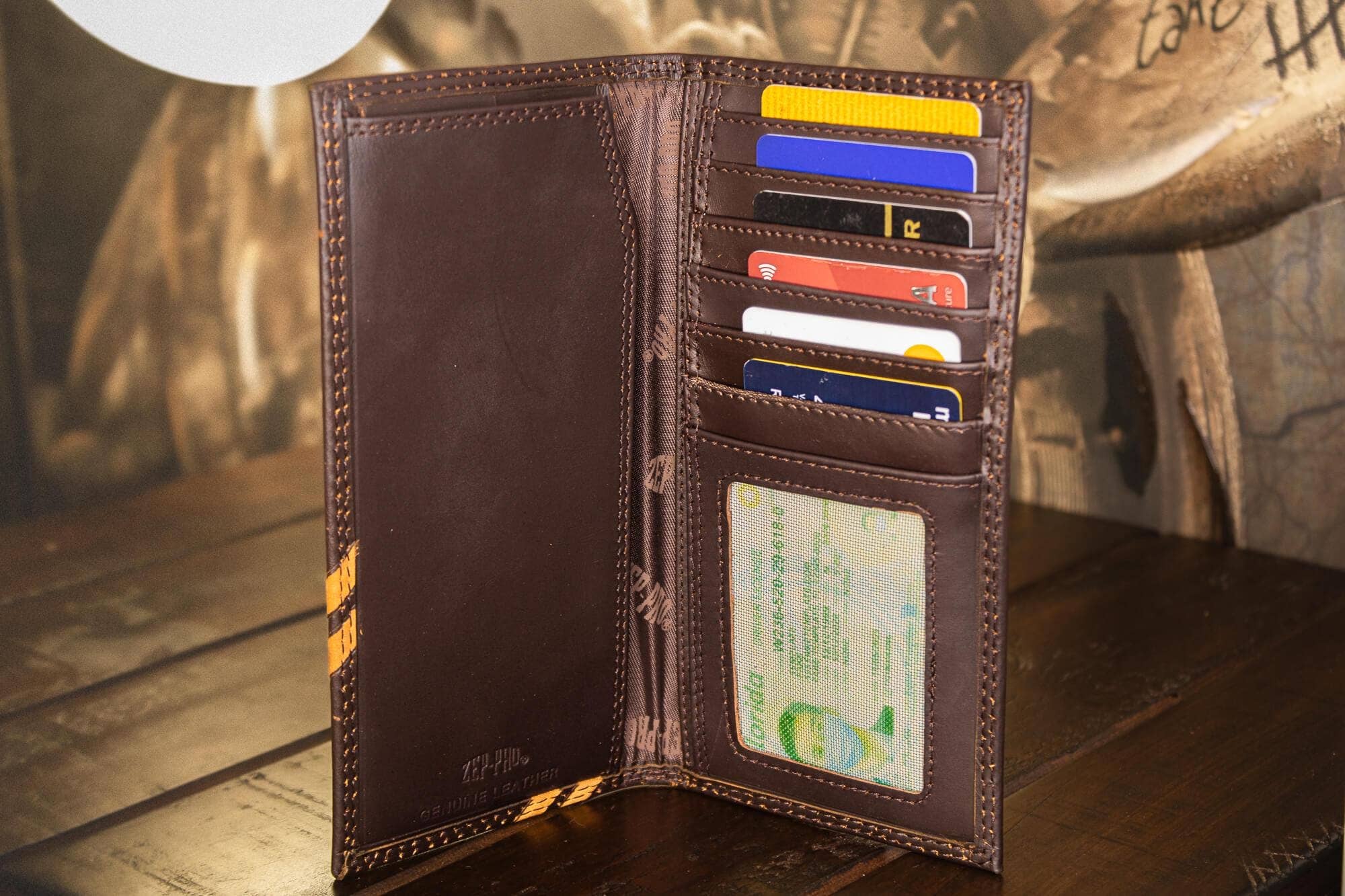 Florida Gators Men's Embossed Leather Wallet.