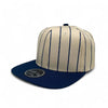 PLAIN FLAT PIN STRIPE HAT