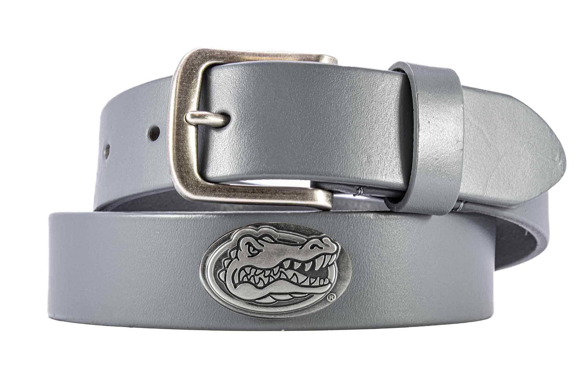 Florida Gators Men's Collegiate Leather Belt: Brown / 40