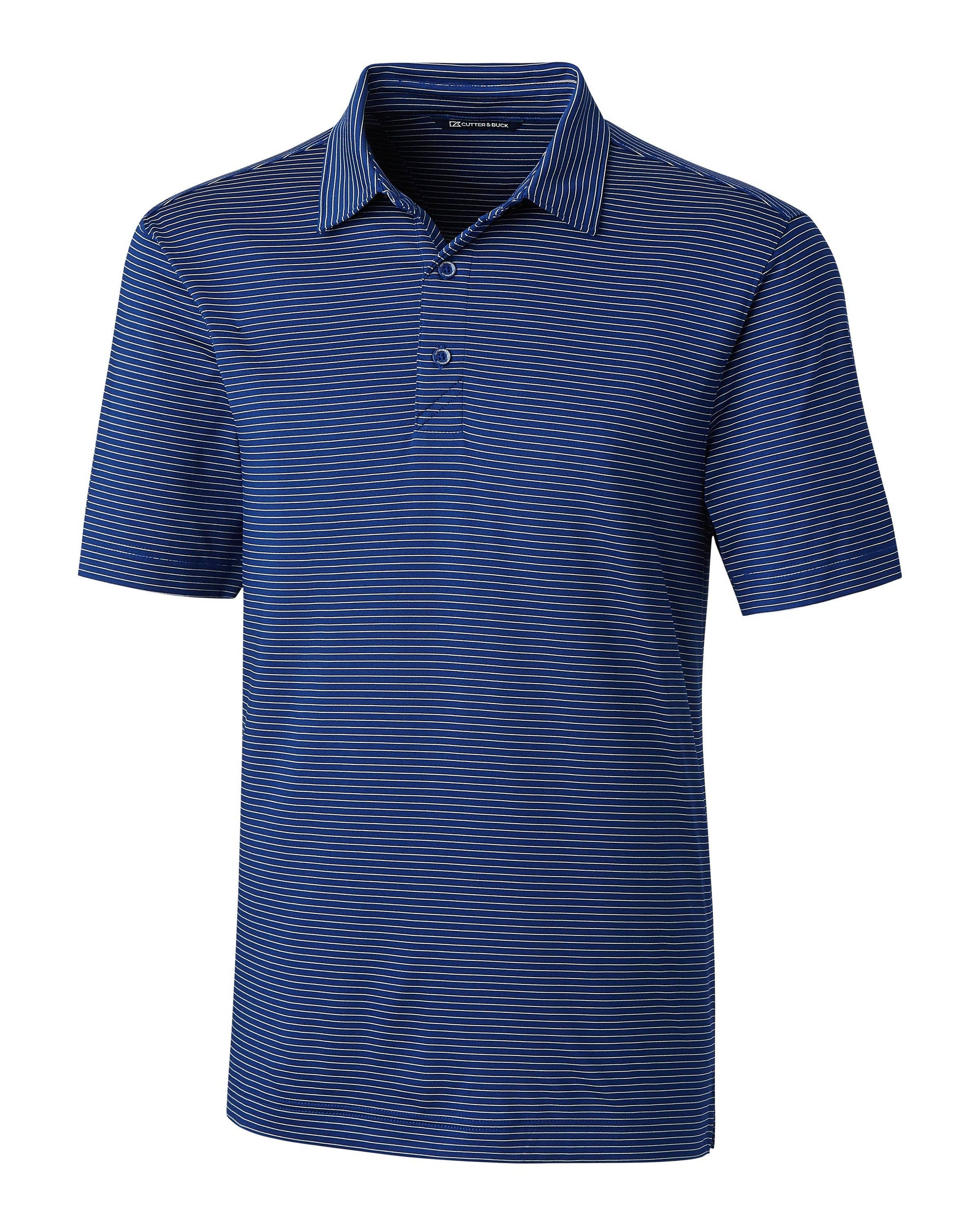 Cutter & Buck Forge Pencil Stripe Stretch Mens Polo