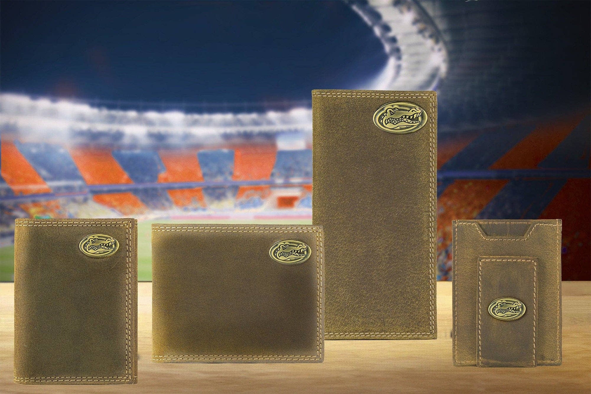 Florida Gators Men's Collegiate Woven Ribbon Belt.