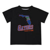 Florida Gators State Map Short Sleeve T-shirt: Gray / XL