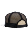 Camouflage Polyester Fabric 7 Panel Flat Bill Trucker Hat