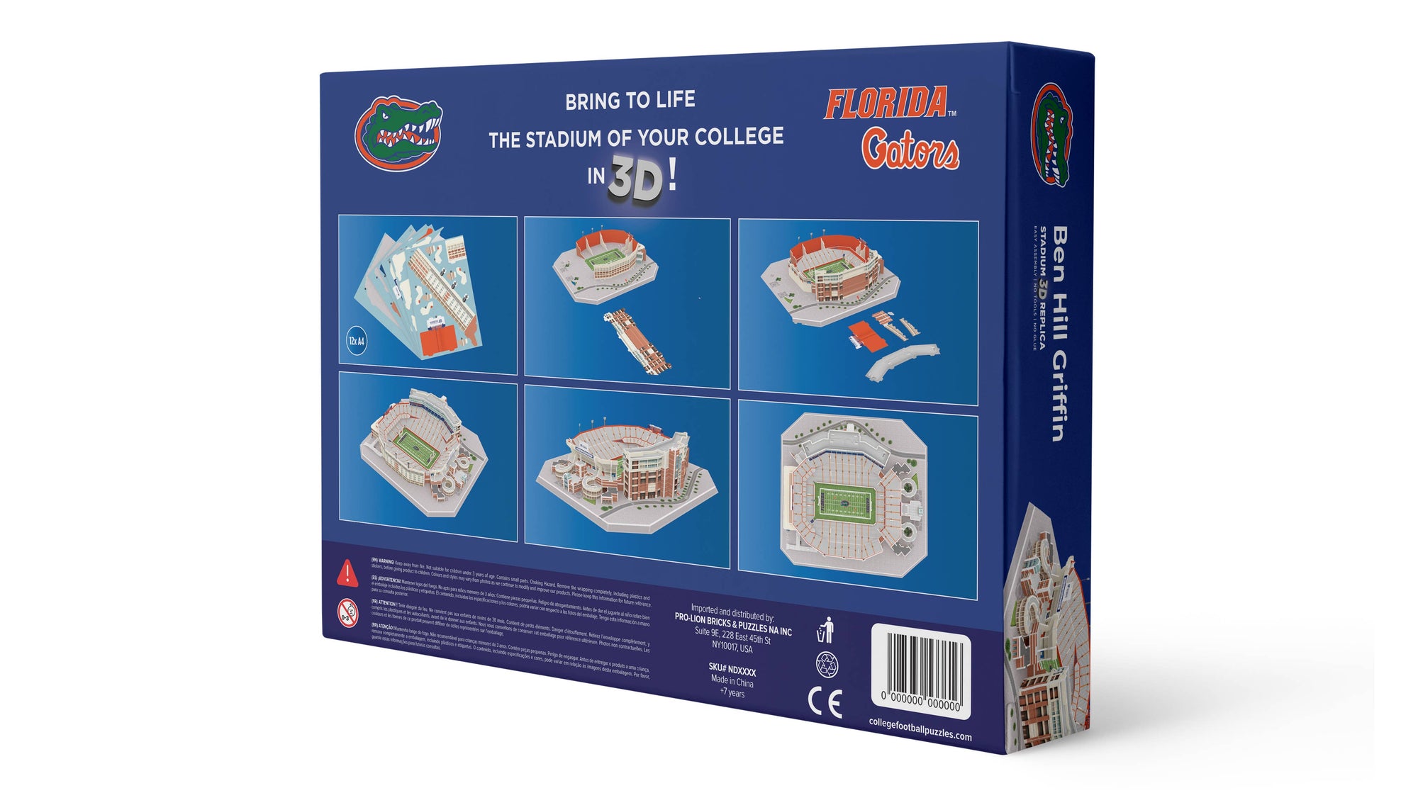 Florida Gators 3d puzzle