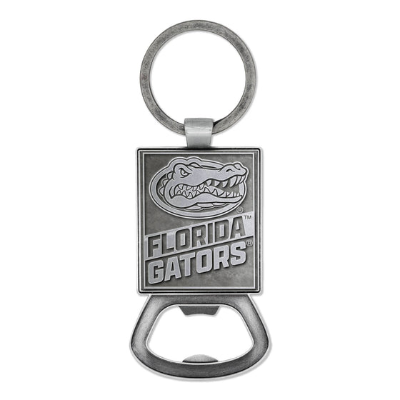 Florida Gators Pewter Bottle Opener Keychain