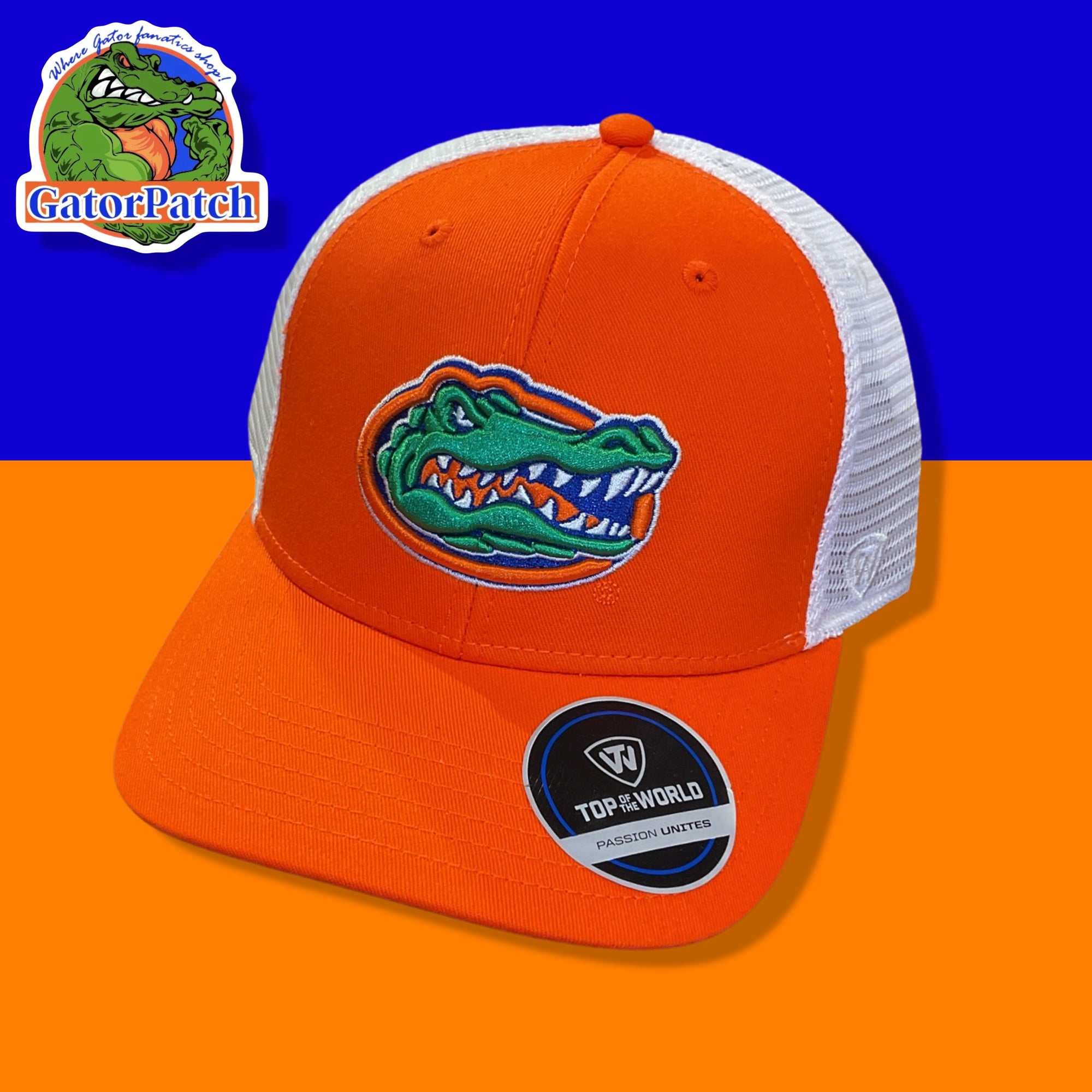 Florida Gators Orange Mesh Hat