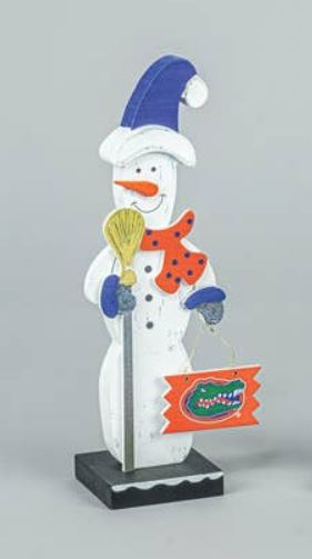 Florida Chunky Snowman Ornament