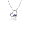 University of Florida Heart Necklace - Enamel