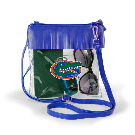 PRE ORDER FOR SPRING DELIVERY 😀 Florida Clear crossbody with fringe by Desden: Default Value