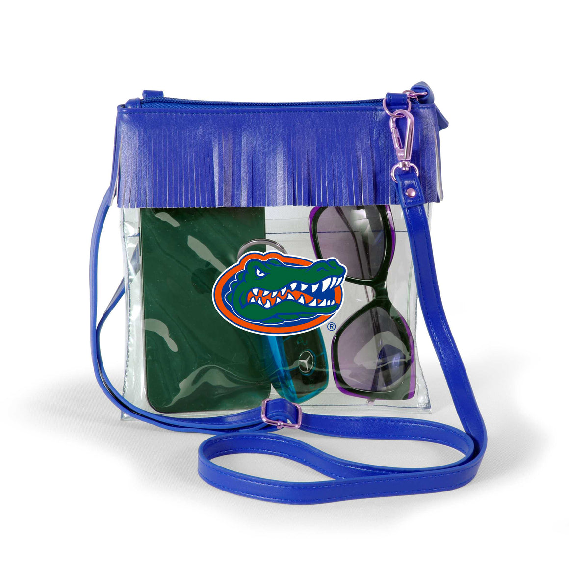 PRE ORDER FOR SPRING DELIVERY 😀 Florida Clear crossbody with fringe by Desden: Default Value