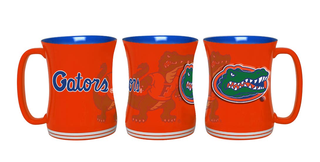 NCAA Florida Gators Ceramic Mug, 16-ounce