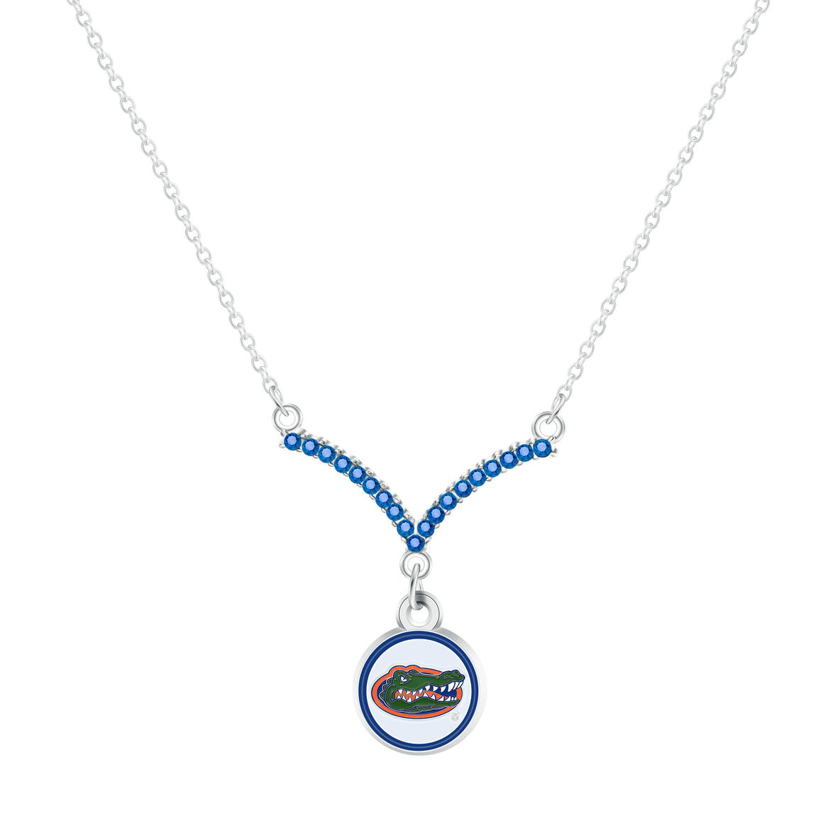 Florida Gators NCAA Chevron V Necklace