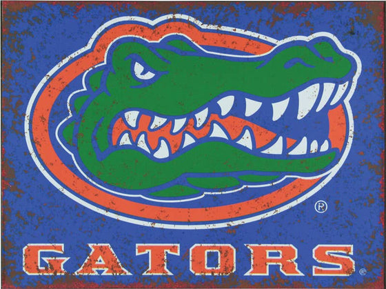 Florida Distressed Metal Sign