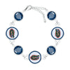 Florida Gators NCAA Disc Beaded Bangle Bracelet