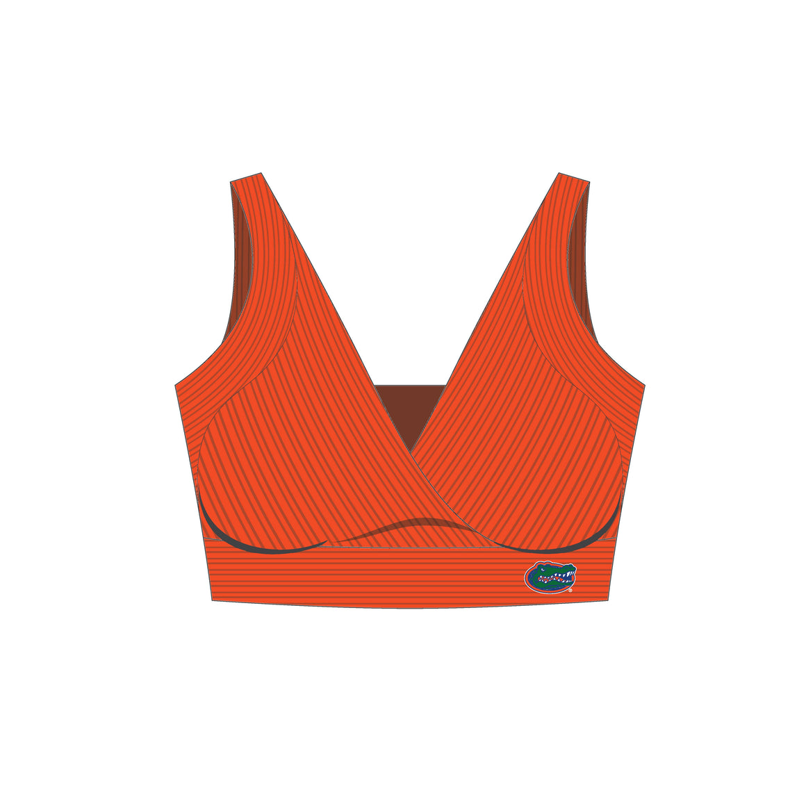 Florida Gators Oliver Ribbed Crop Top