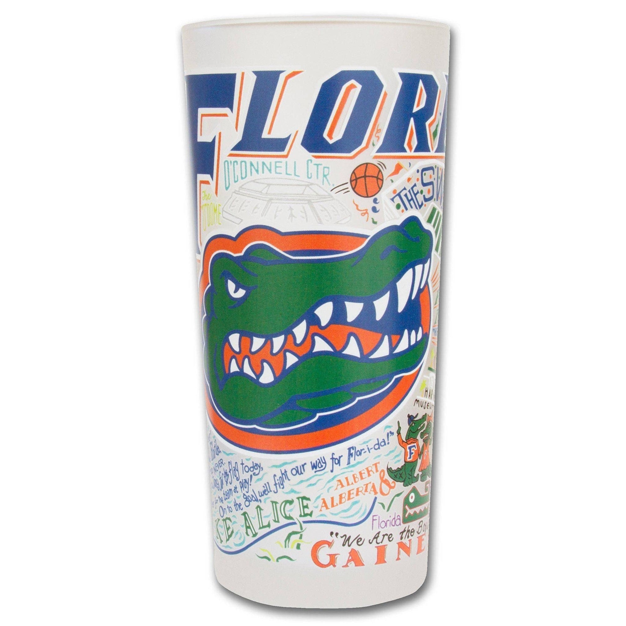 University of Florida Drinking Glass