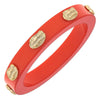 Florida Gators Resin Logo Bangle in Orange