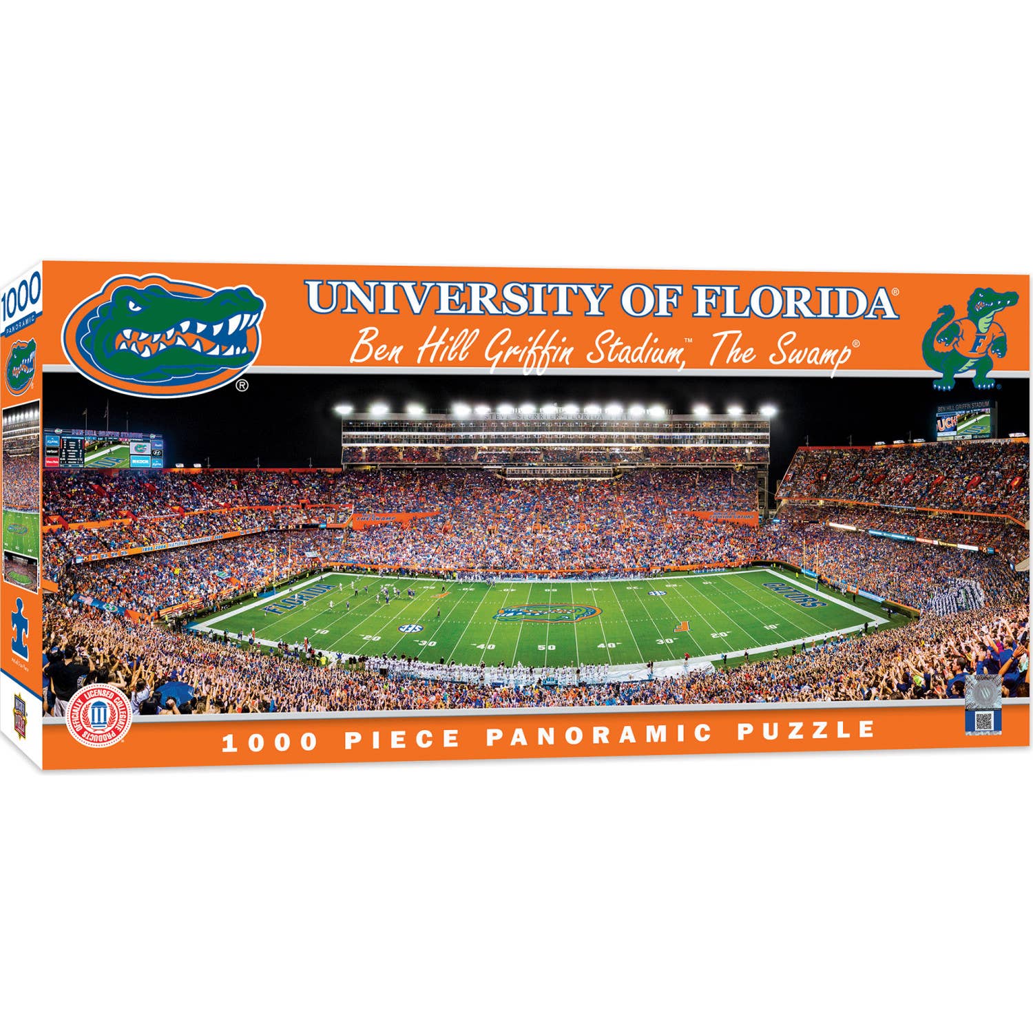 Florida Gators NCAA 1000pc Panoramic Jigsaw Puzzle