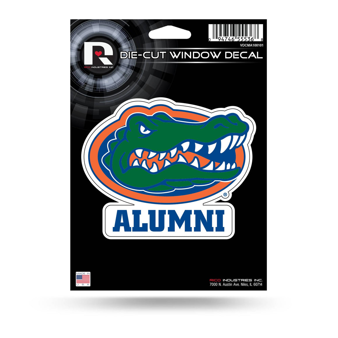 Florida Gators NCAA Alumni Die-Cut Vinyl Decal