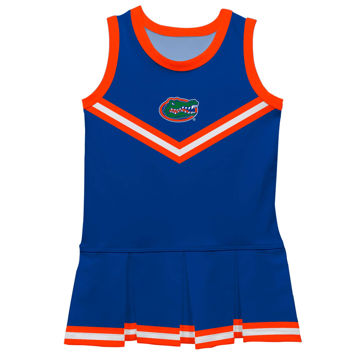 Florida Gators Blue Sleeveless Cheerleader Dress