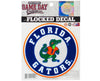 Florida Gators Sticker Decal Flocked