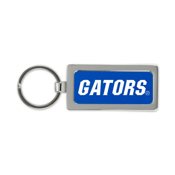 NCAA Florida Gators Engraved Team Colored Keychain