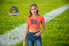 Florida Gators Ladies Chomp Chomp Crop Top Tee