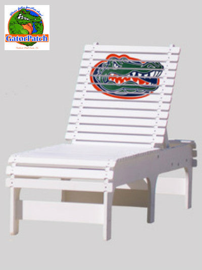 Gators Logo Adirondack Chaise