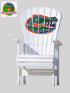 Gators Logo High Back Adirondack Chair