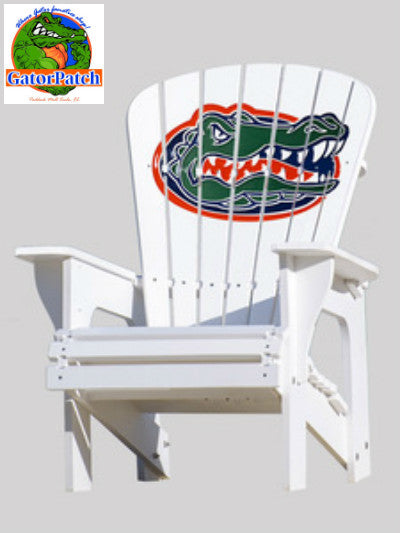 Gators Logo Traditional Adirondack Chair