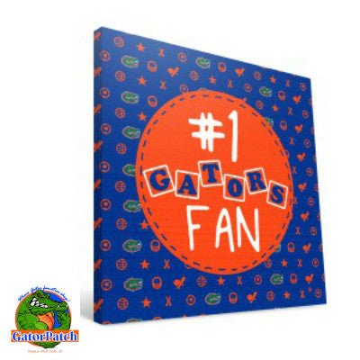Florida Gators #1 Gators Fan Canvas Print