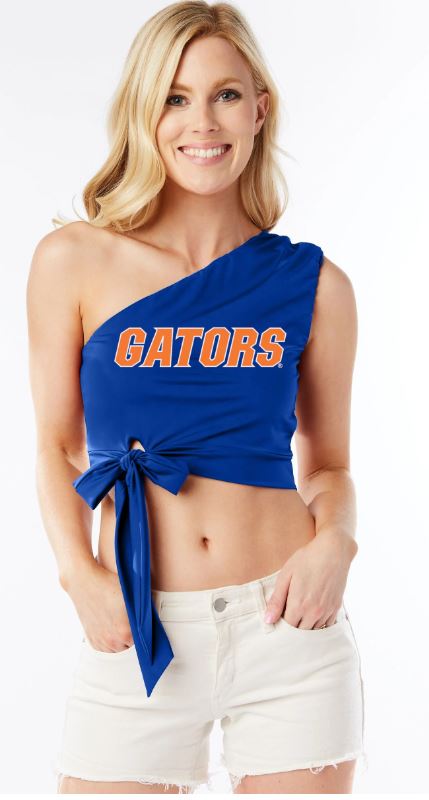 Florida Gators Stewart Simmons One Shoulder Crop
