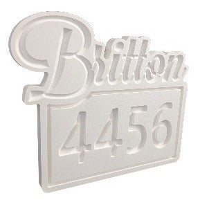 Personalized House Numbers