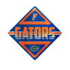 NCAA Florida Gators Metal Crossing Sign