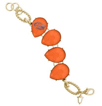 FLORIDA GATORS TEARDROP BRACELET