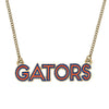 Florida Gators Outline Enamel Necklace