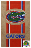 Gators Burlap Banner 12"X18"