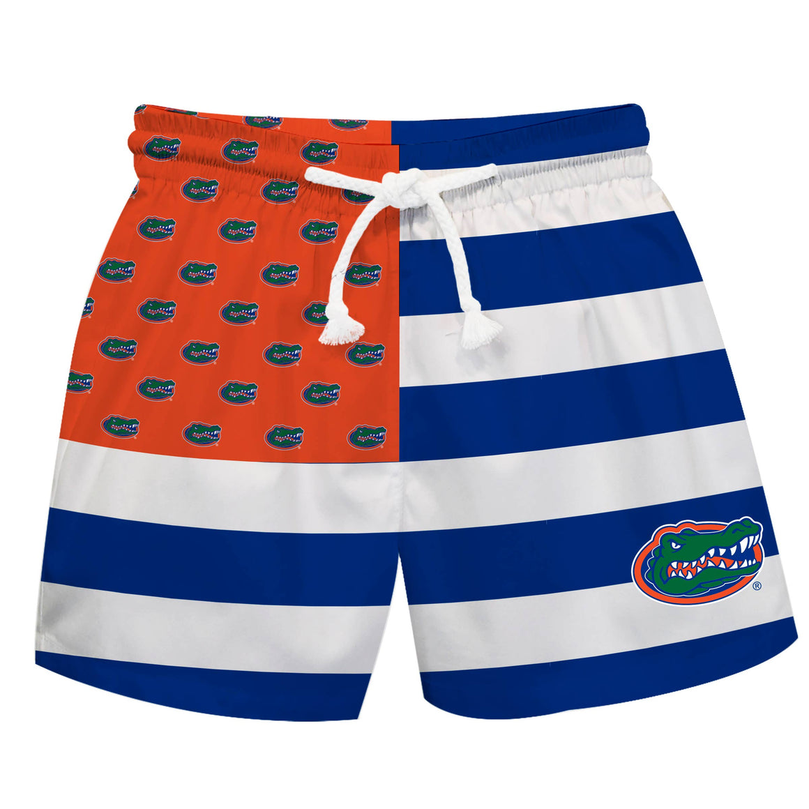 Florida Gators Blue Orange Flag Swimtrunk