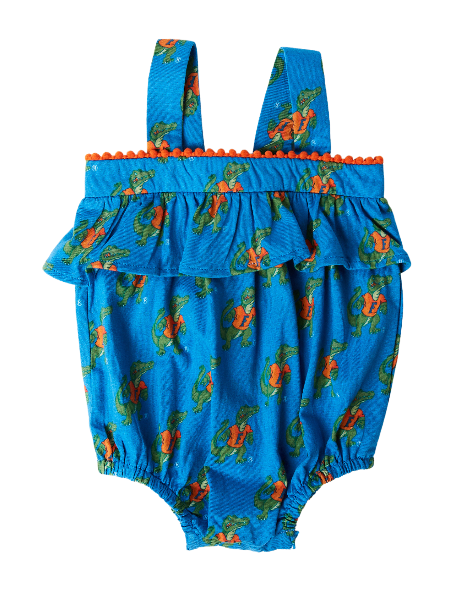 The Florida Ruffle Bubble One-Piece: 6-12M