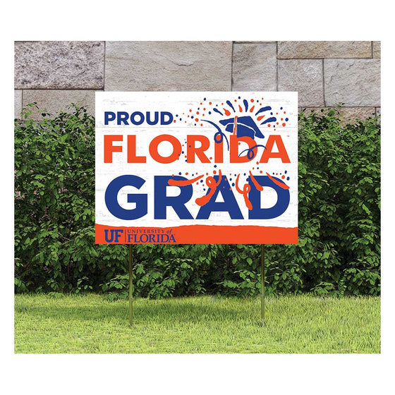 18x24 Lawn SN Grad Florida Gators