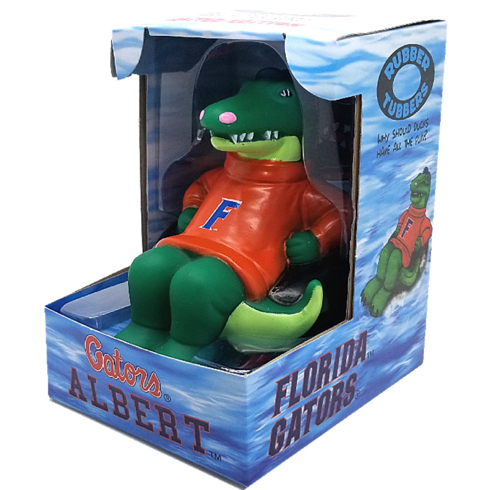 University of Florida - Gators - Albert The Alligator - Premium Bath Toy Collectible