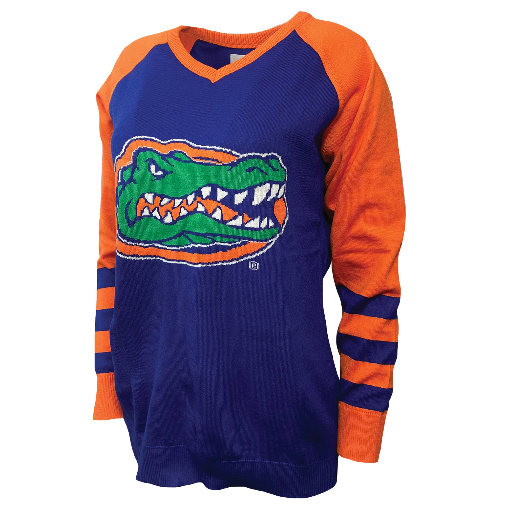 Florida Gators V Neck Logo Sweater - GatorPatch