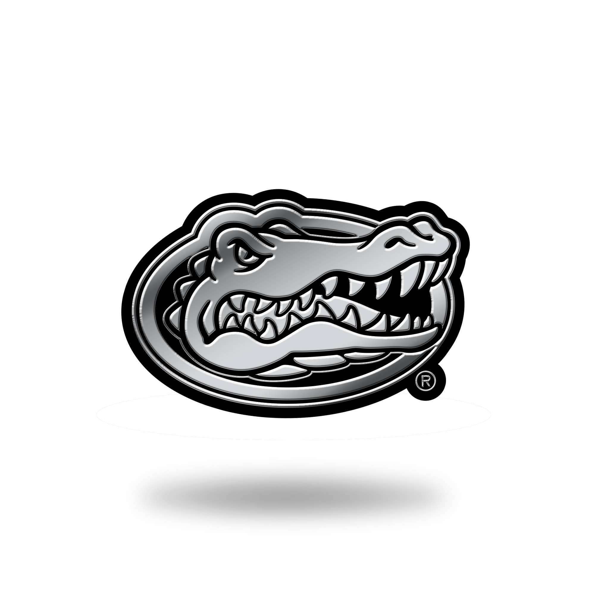 Florida Gators Chrome 3D Auto Emblem "For any Smooth Surface"