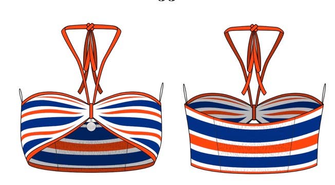 Florida Gators JJ Bandeau Top